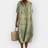 Vasaros Gėlių Suknelė