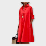 Stilinga Polo Suknelė iš Aukštos Kokybės Medžiagos