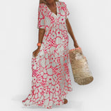 Lengva Raštuota Vasaros Suknelė