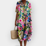 Vasaros Gėlių Suknelė