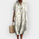 Vasaros Gėlių Suknelė