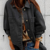 Alexia - Stilinga Džinsinė Striukė