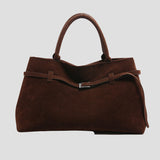 Amalia - Aksominė odinė rankinė