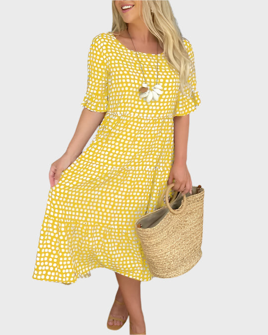 Vasaros Oro Suknelė